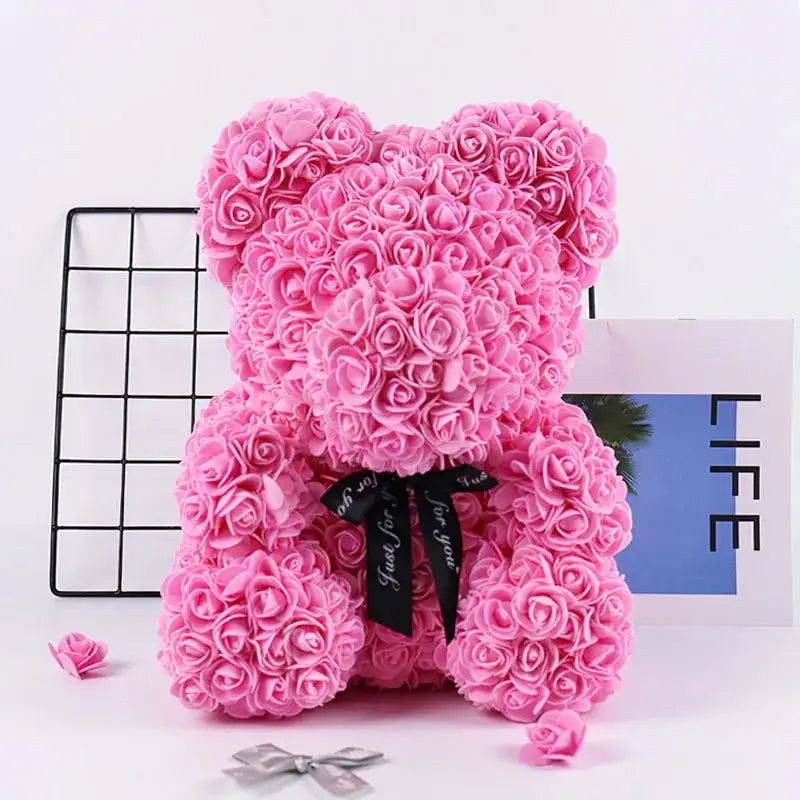 Valentine's RoseBloom Bear